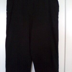 Breckenridge petite black cropped slacks